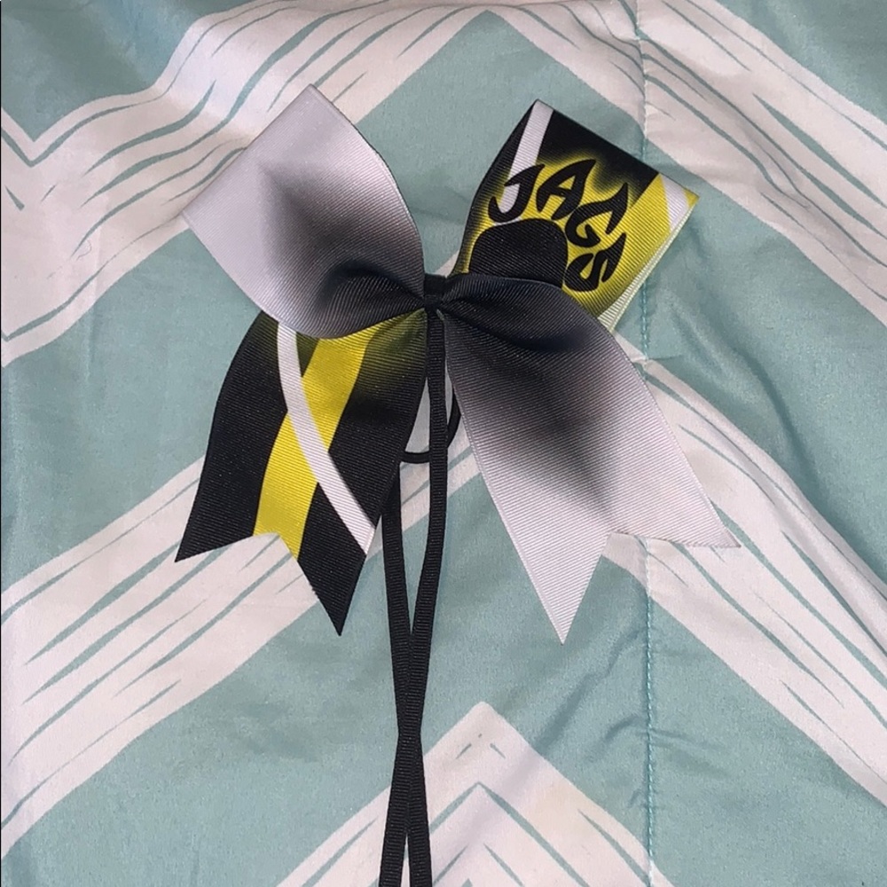 JAGS bow w hair tie
